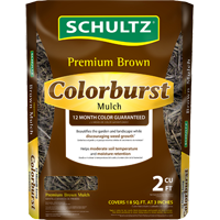 Schultz Premium Brown Colorburst Mulch